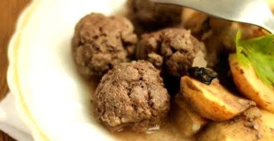 Тефтели из яблок