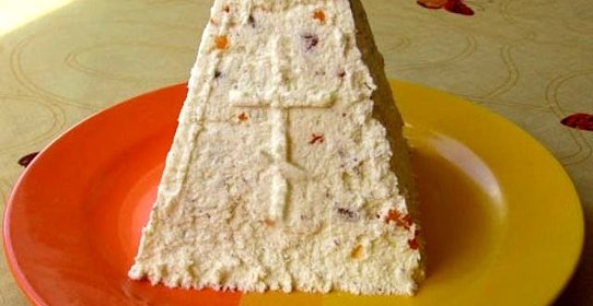 Пасха из диетического творога