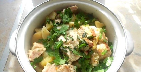 Куриная грудка в рукаве