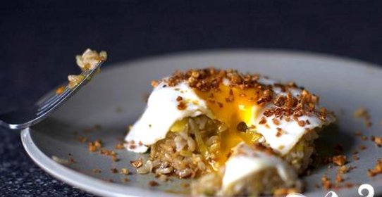 Рис с имбирем и яйцом