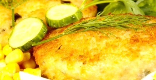 Шницель из капусты со сметаной