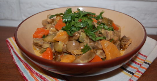 Почки по-русски в сметане