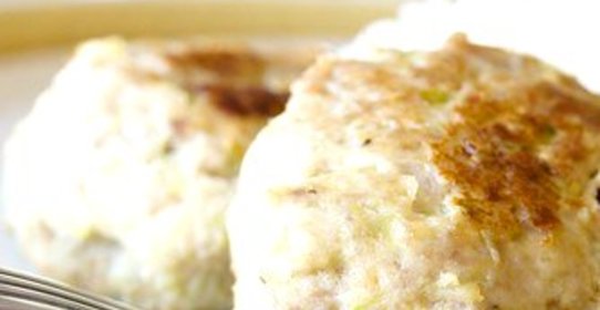 Куриные котлеты с цукини