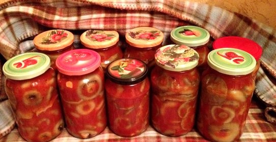 Маринованные грузди в томате