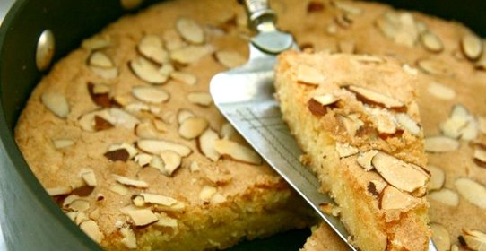 Шведский миндальный пирог