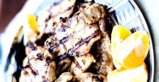 Куриные бедра на гриле