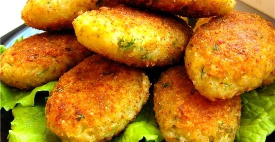 Котлеты из кальмара в пароварке