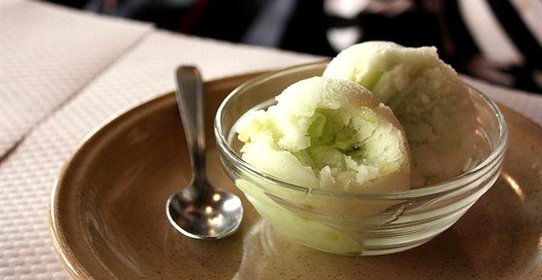 Лимонно-мятный шербет