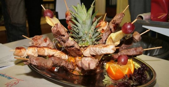 Мучные клецки с зеленым луком на пару