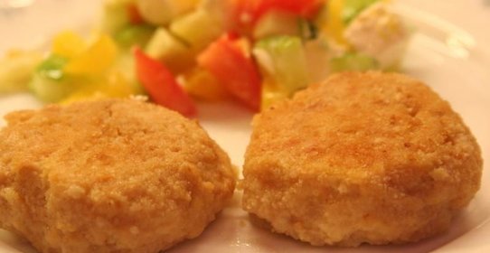 Котлеты из индейки с картофелем