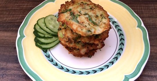 Оладьи из кабачков