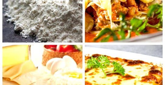 Лазанья с домашним тестом