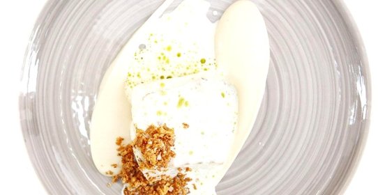 Треска с кремом из сельдерея