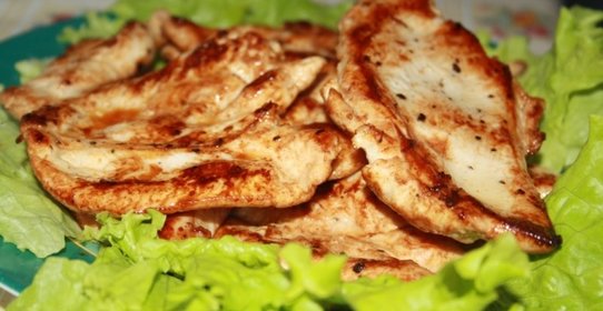 Куриные отбивные Под свинину