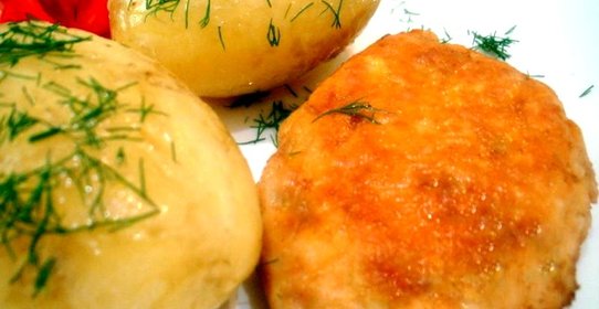 Лососевые котлеты