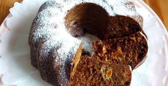 Постная коврижка на чае