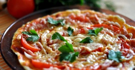 Пицца Минутка в микроволновой печи