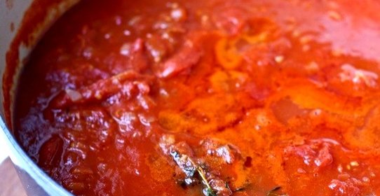 Подлива для перца фаршированного