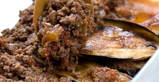 Баклажаны с мясом
