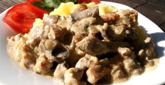 Свинина в остром соусе