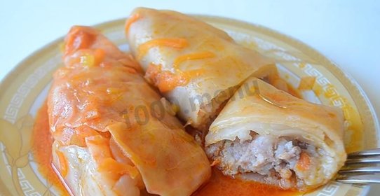 Голубцы из молодой капусты