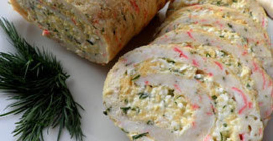 Рулет из крабовых палочек VICI