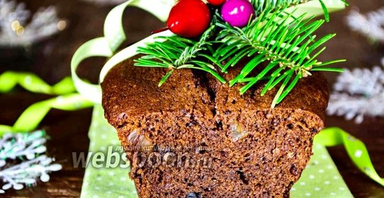 Шоколадный кекс с цикорием