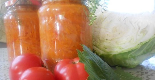 Капустный салат Вкусненький