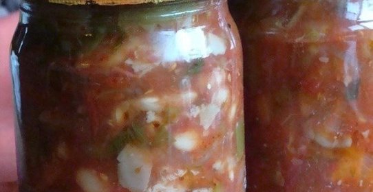 Салат из цветной капусты на зиму