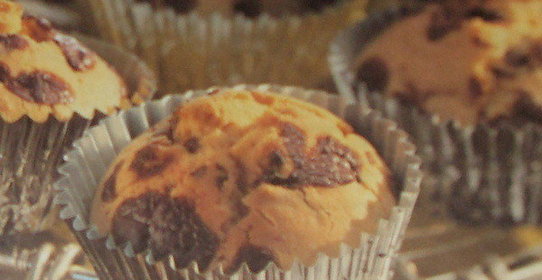 Кексы с шоколадом.