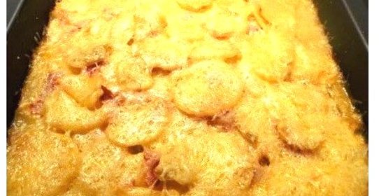 Картофель, запеченный с сыром