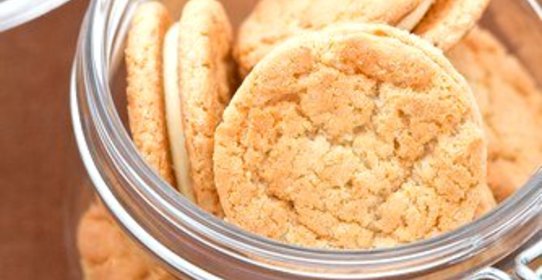 Картофельное печенье с лимонным кремом