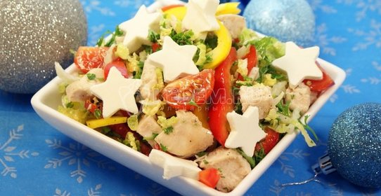 Салат «Яркий праздник»