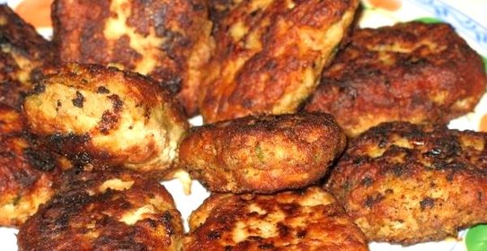 Котлеты из сморчков