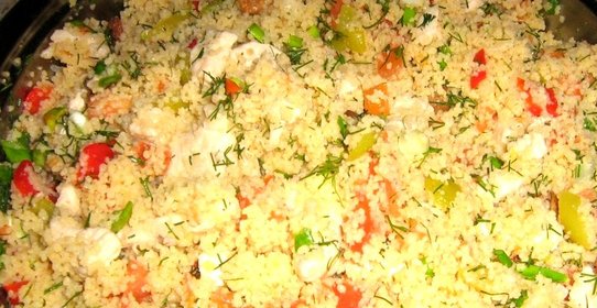 Кус-кус с зеленью