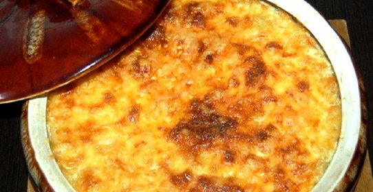 Шампиньоны запеченные в сливках