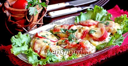 Куриные отбивные «под шапочкой» на сковороде