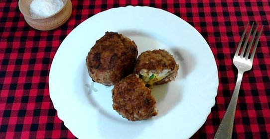 Котлеты фаршированные