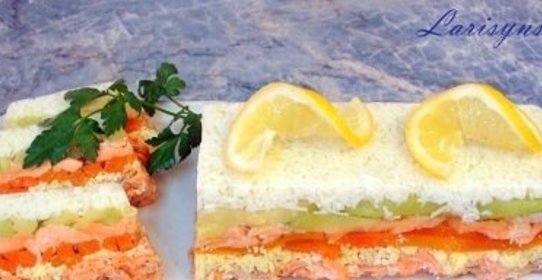 Террин из форели