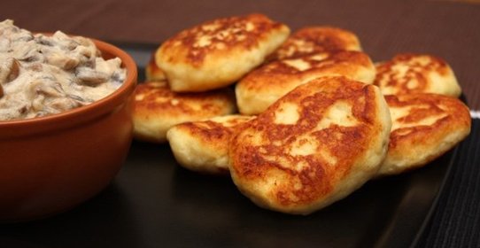 Картофельные котлеты из пюре