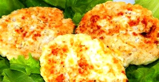 Куриные котлеты с яблоком