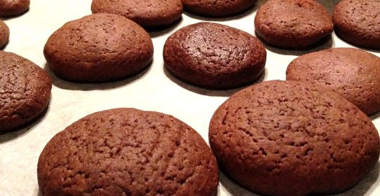 Шоколадное печенье классическое