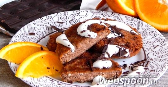 Апельсиново-шоколадные сырники