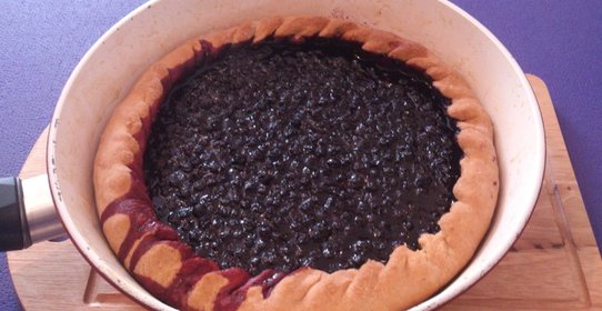 Черничный пирог