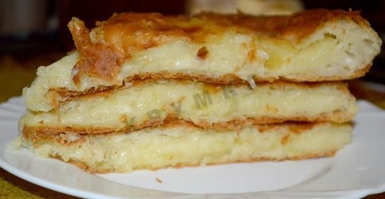 Осетинский пирог с картошкой и сыром