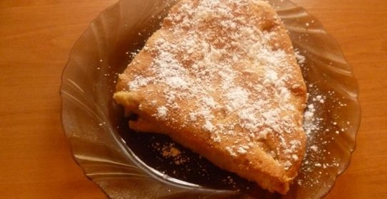 Яблочный пирог быстрый