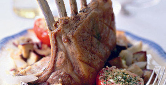 Ягненок под соусом из кориандра