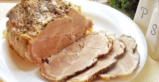 Буженина отварная