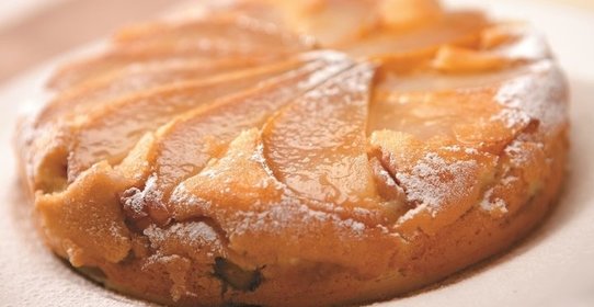 Бананово-грушевый пирог