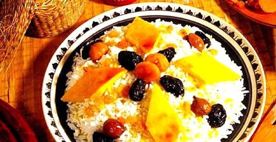 Сладкий плов в мультиварке